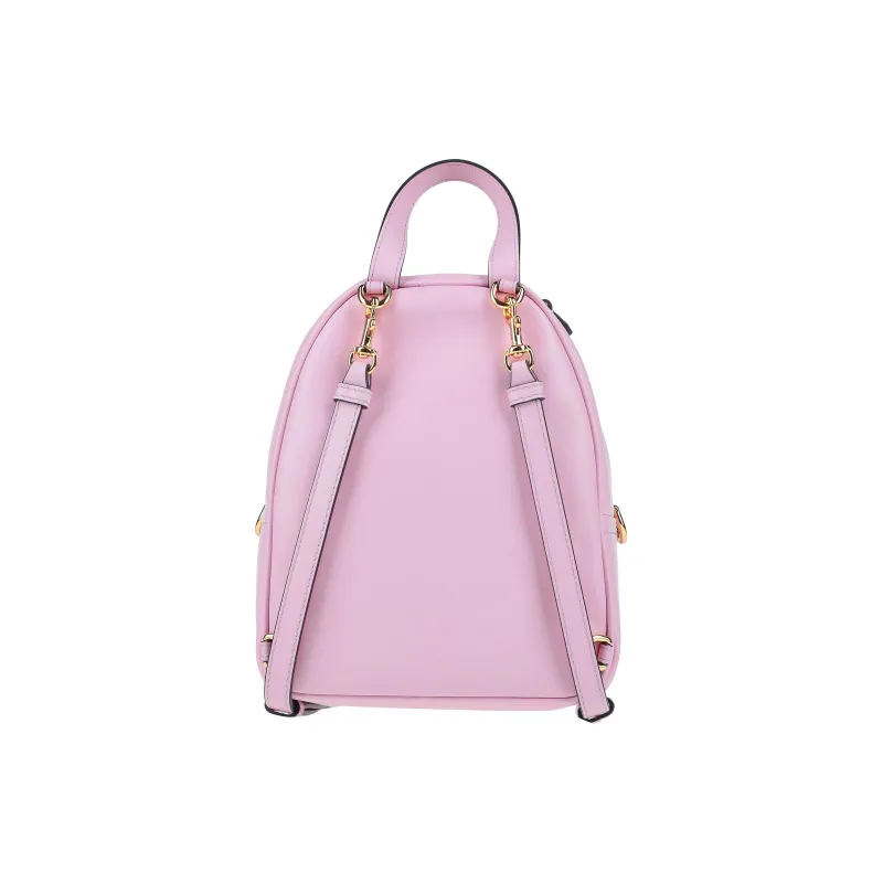 MOSCHINO Calfskin Backpack Women's Pink-3