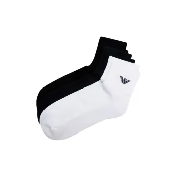 EMPORIO ARMANI FW23 Mid Calf Socks Men's 3 Pack