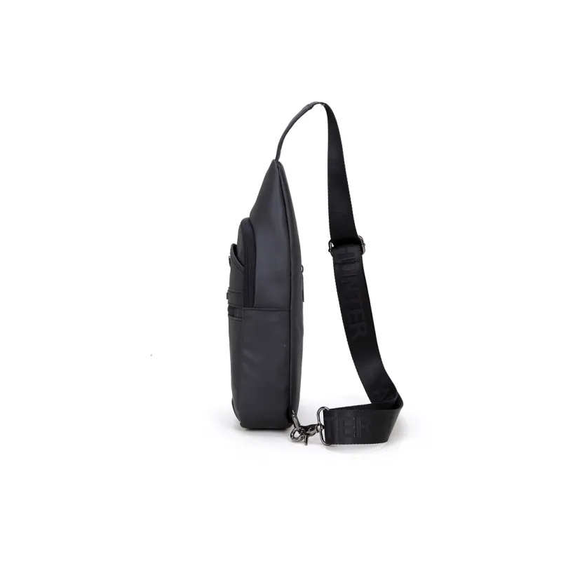 ARCTIC HUNTER Oxford Fanny Pack Crossbody Bag Shoulder Bag Sling Bag Regular Men's Black-2