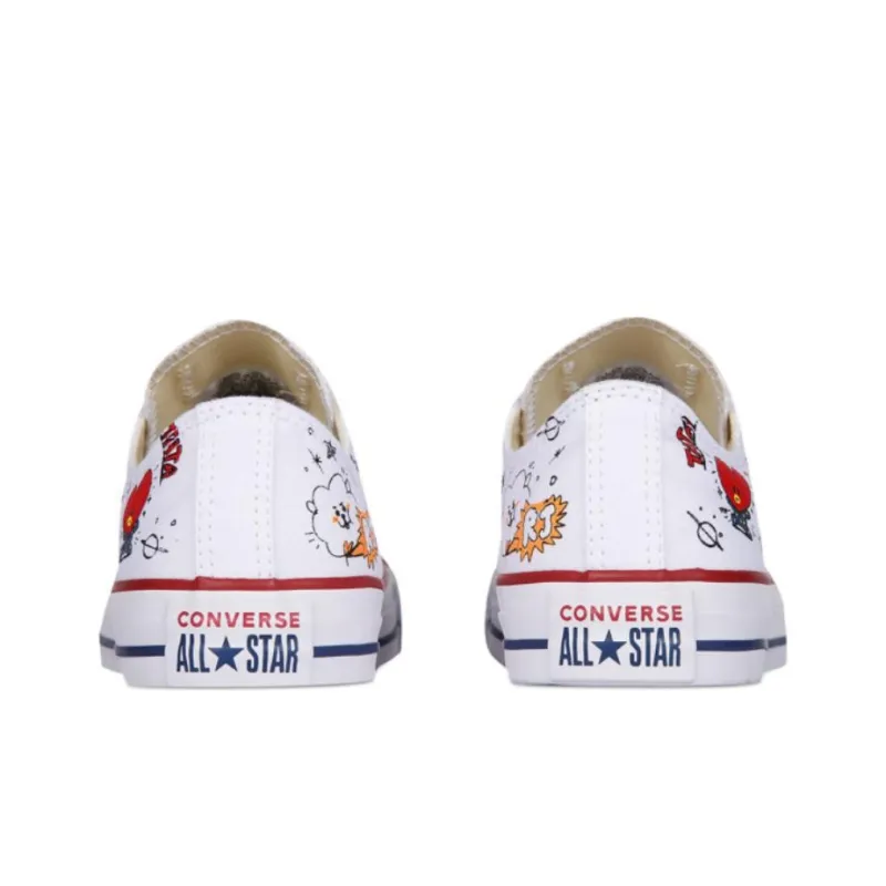 Converse Chuck Taylor All Star Ox BT21 White Women's-4