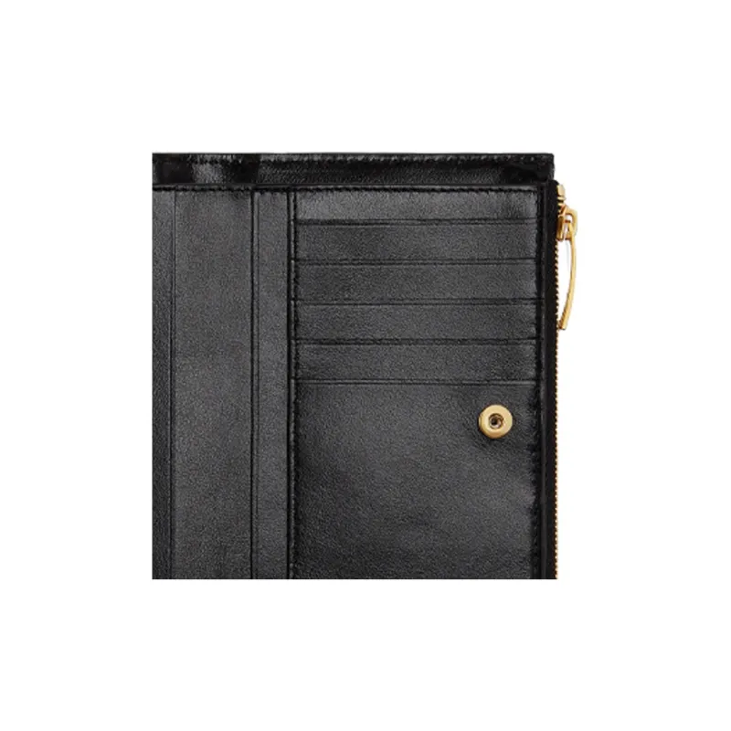 Bottega Veneta Intrecciato Bi Fold Zip Wallet-4