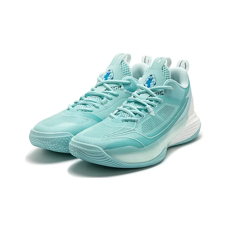 361° ONE MOTION Wave Series Basketball Shoes Men Low Top Aquatic Blue/Sheer Blue-2