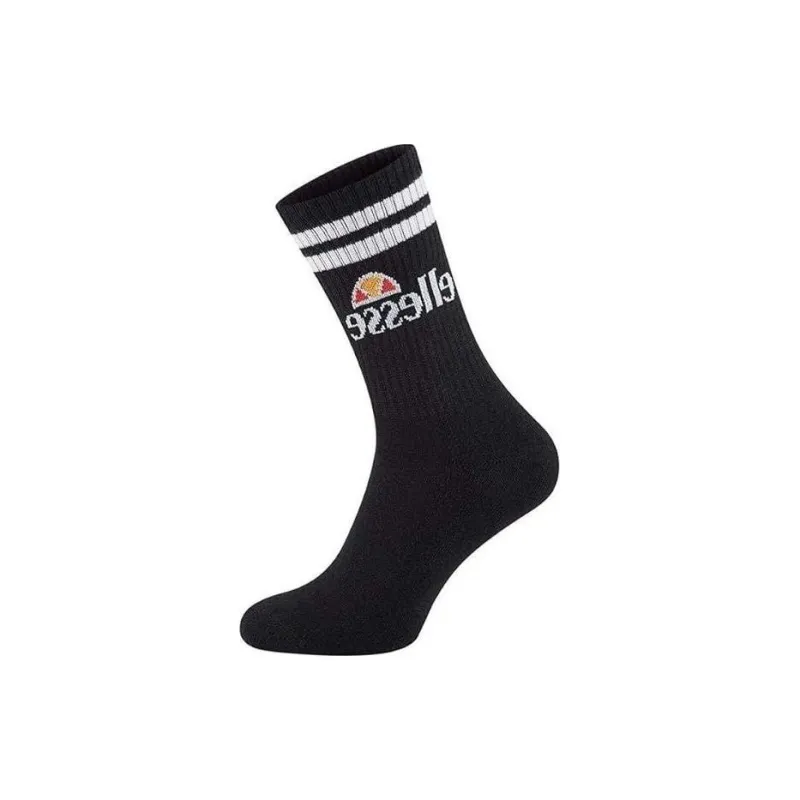 Ellesse FW23 Mid Calf Socks Women's 3 Pack Black-0