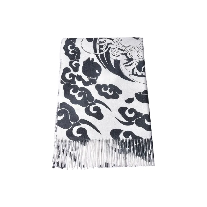 FireMonkey Polyester Scarf Contact Customer Service For Writing A Greeting Card Unisex-1