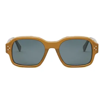 CELINE Square Sunglasses Unisex Brown