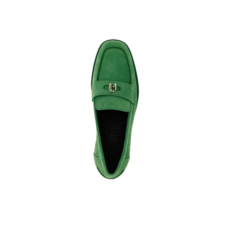 Furla Loafers Women's Low-Top Green-3