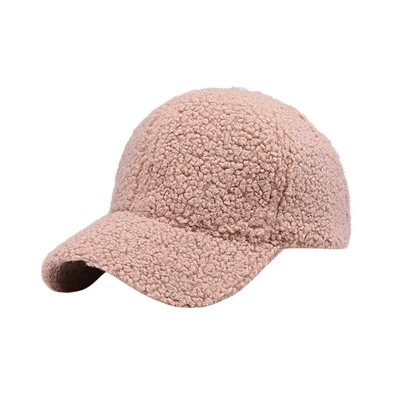 EEEENO Lambswool Baseball Caps Unisex-8
