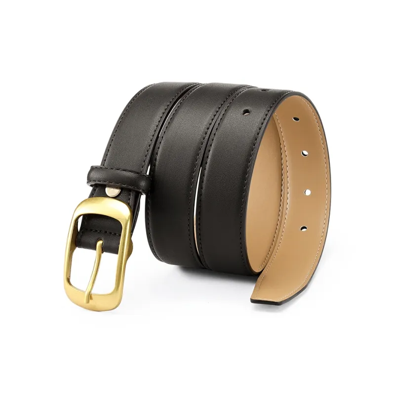 FAIRWHALE Unique Design Elegant Pin Buckle Waist Belt Women's Width 3.0CM-2