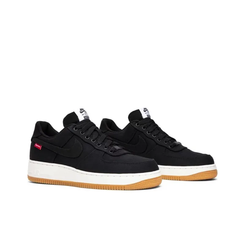 Nike Air Force 1 Low Supreme Black-2