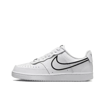 Nike Court Vision Low Premium 'White Black' Women's