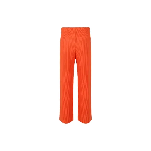 ISSEY MIYAKE Casual Pants Men Powerful Orange