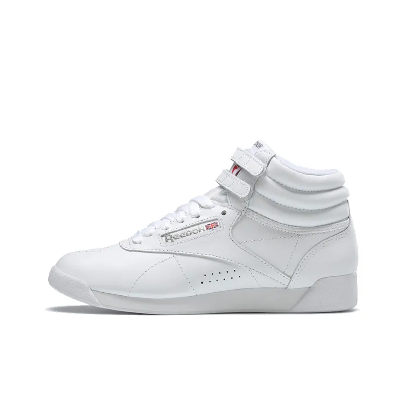 Reebok Freestyle Hi Triple White Women's-0