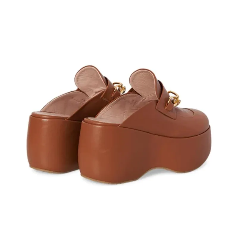 ROSETTA GETTY Platform Clog Loafers-3