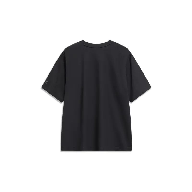 LiNing Sports Life Collection T Shirt Unisex Black-1