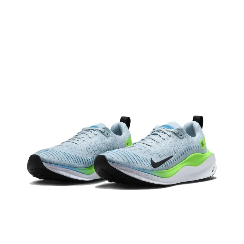 Nike ReactX Infinity Run 4 Light Armory Blue Lime-3