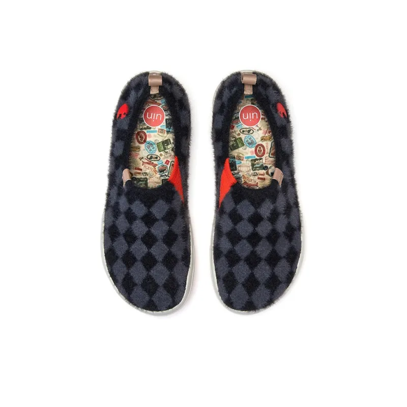 U.IN Painted Travel Shoes Toledo 8 Solid Colors Low-Top Slip-on Casual Shoes Unisex-4