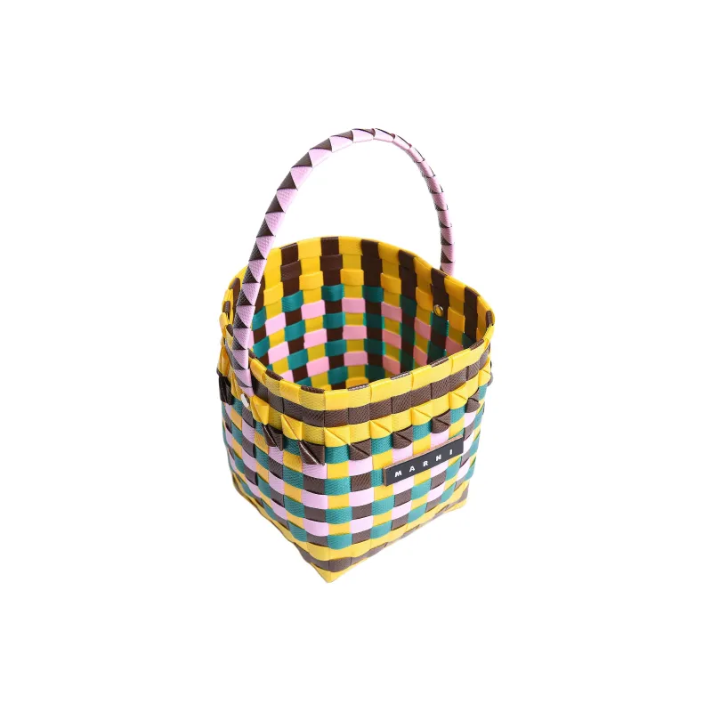 MARNI Polypropylene Bucket Bags One Shoulder Handbags Kids' Super Lemon-2
