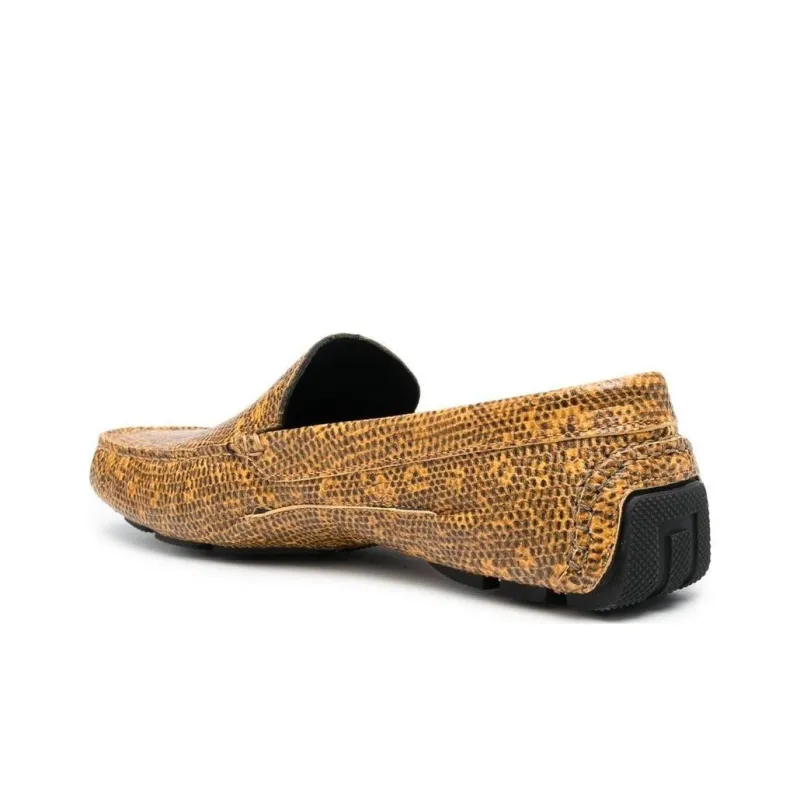 Just Cavalli Beanie Shoes Men's Yellow-4