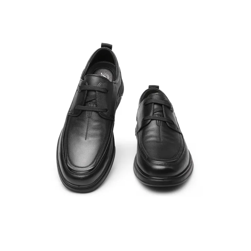 Strongman 3515 Spring And Fall Lace Up Business Leather Shoes Middle Aged Dad Sneakers Men's-4