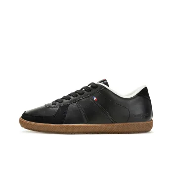 Le Coq Sportif Coverage Thermal Slip Resistant Cushioning Low Top Skateboard Shoes Unisex Black