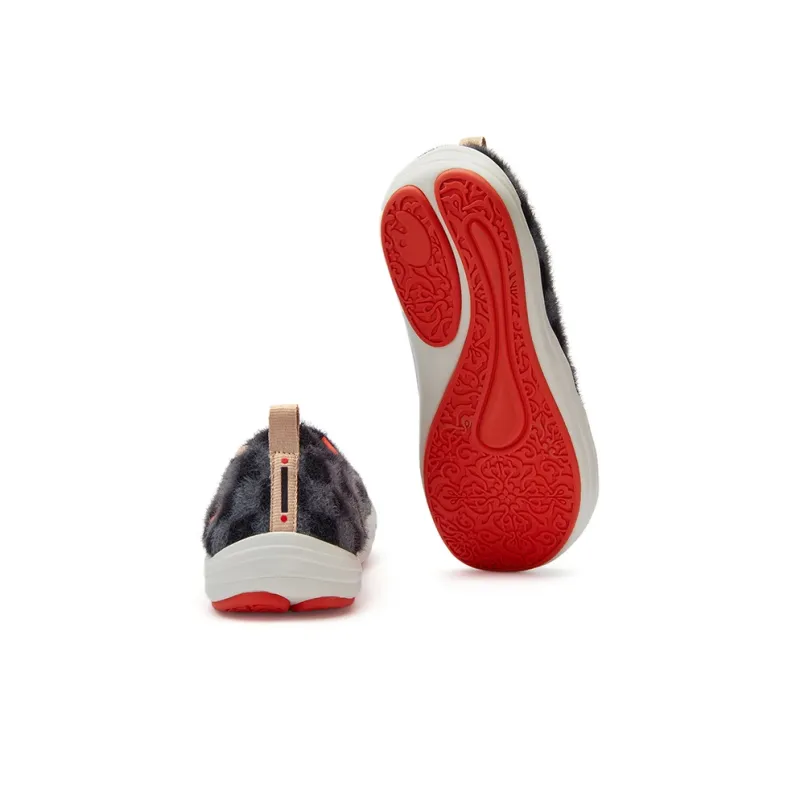 U.IN Painted Travel Shoes Toledo 8 Solid Colors Low-Top Slip-on Casual Shoes Unisex-5