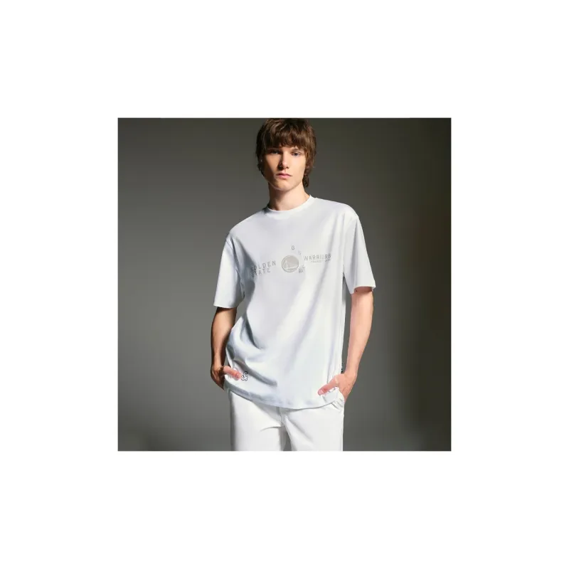 JACK&JONES T Shirts Men Raw White BRIGHT WHITE-3
