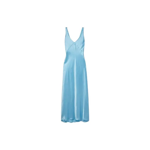 VINCE Slip Dresses Women's Blue