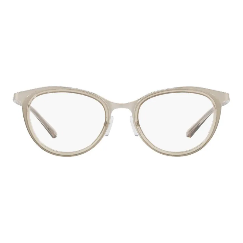 MICHAEL KORS Plastic Cat Eye Eyeglass Frames Women's Silver-1