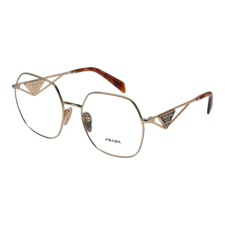 PRADA Alloy Irregular Shape Eyeglass Frames Women's-3