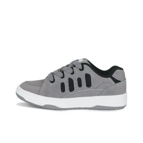 Ollieskate Skateboard Shoes Unisex Low-Top Gray