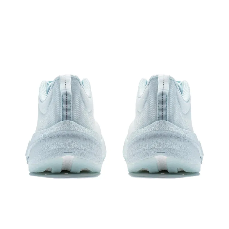 LiNing Super Light 21 Cushioned Slip Resistant Abrasion Resistant Breathable Low Top Casual Running Shoes Women's Blue-5