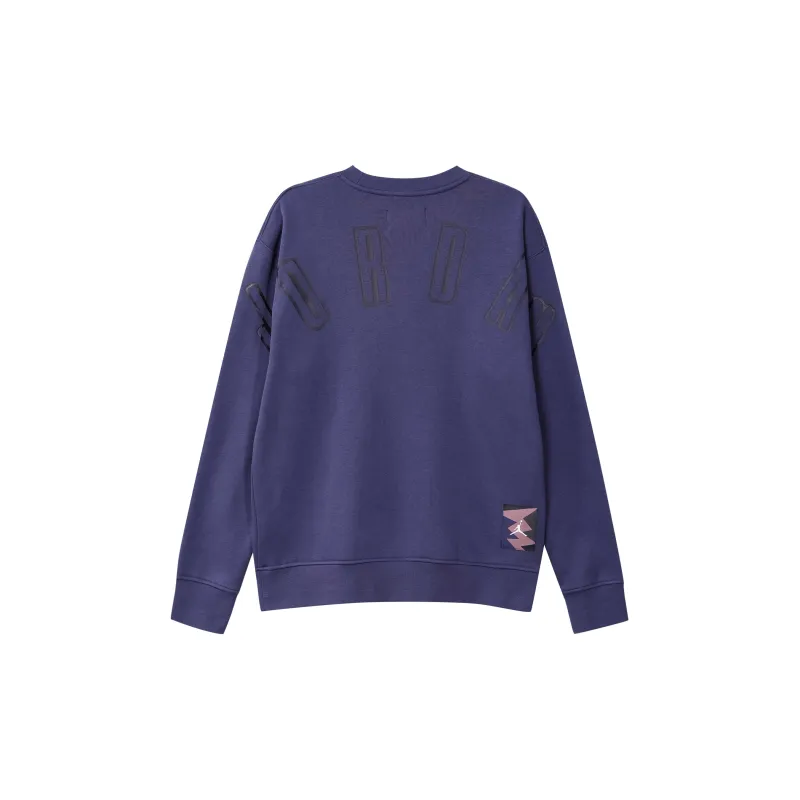 Jordan Flight Sweatshirts Men Blue Purple-1