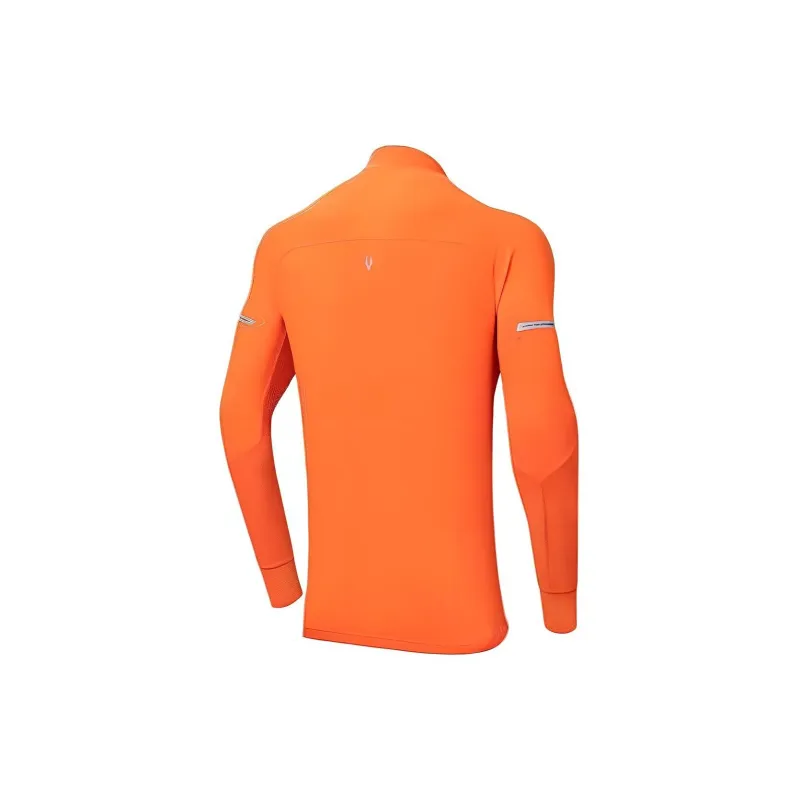 Anta Running Collection T Shirt Men's Fluorescent Persimmon Red-1