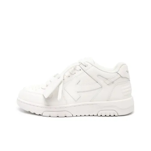 OFF-WHITE Out Of Office Low Triple White White Sole