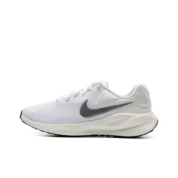 Nike REVOLUTION 7 White Metallic Silver