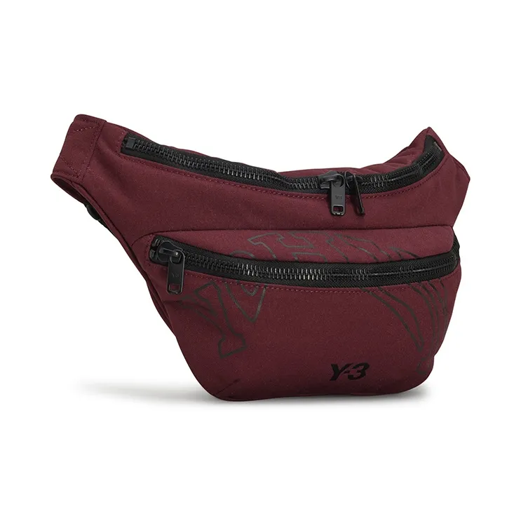Adidas Y 3 Morphed Crossbody Bag Shadow Red-3