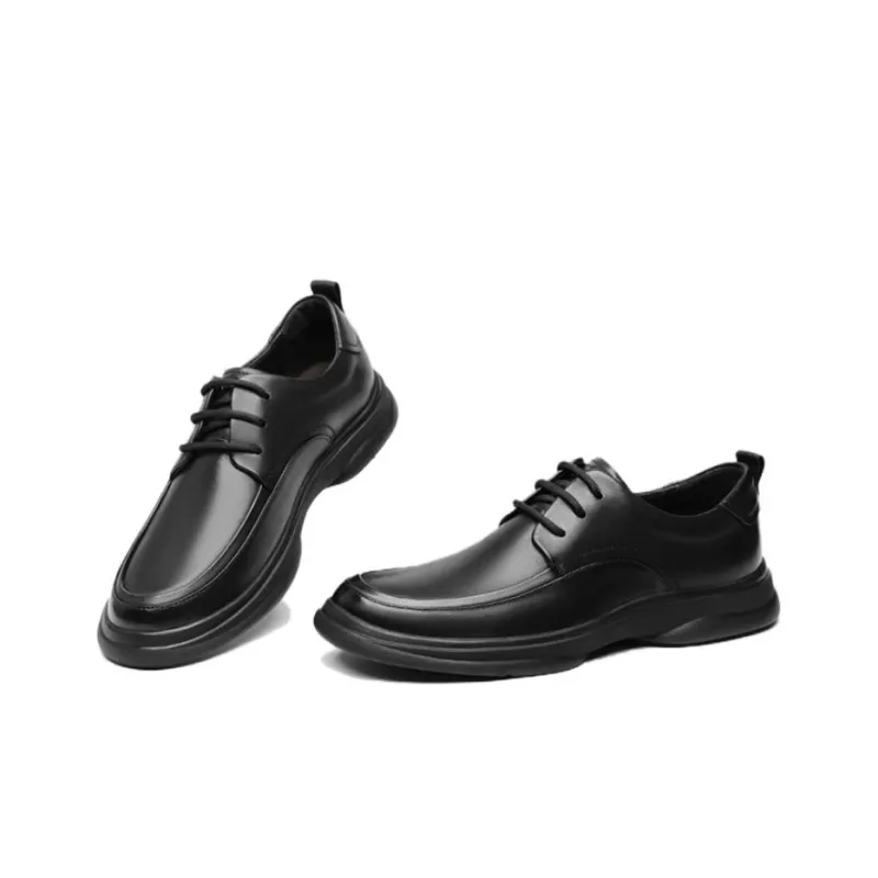 VOLO Dress Shoes Men Low Top Black/Gray-3