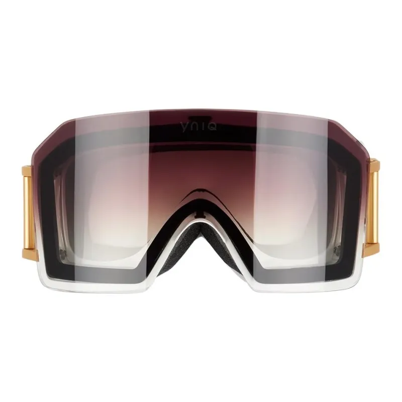 Vetements Irregular Shape Sunglasses Women's Yellow-1