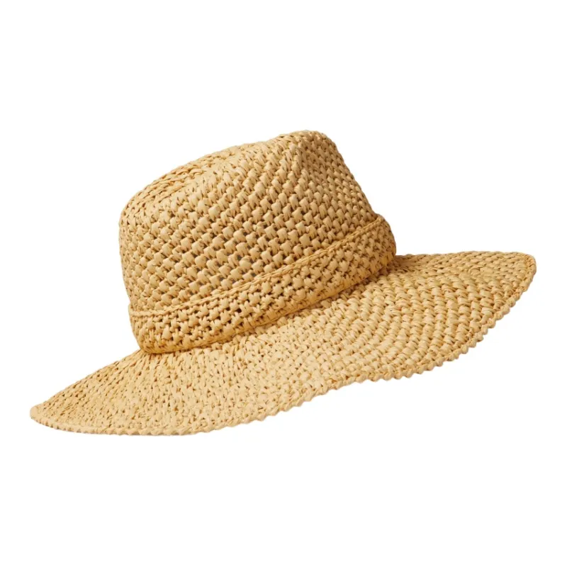 Valentino Raffia Bucket Hats Women's Yellow-1