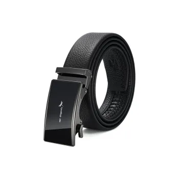 RED DRAGONFLY Cow Leather Trendy Versatile Trimmable Pants Belt Men's Width 3.5CM