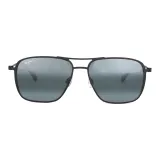 Maui Jim Irregular Shape Sunglasses Unisex Black