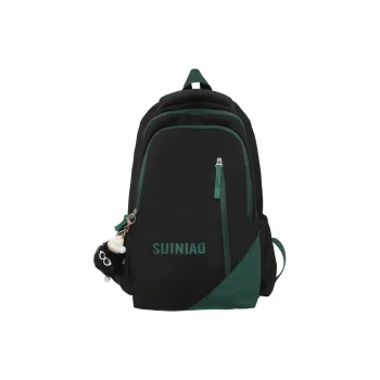 NIGEER Nylon Backpack Regular Women's Black/Purple/Red/Green/White/Gray