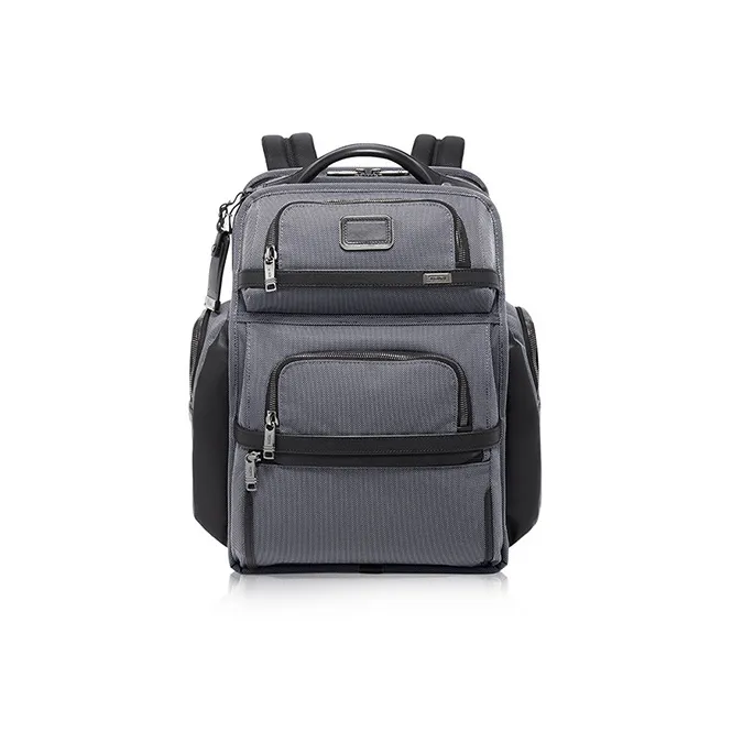 TUMI Alpha Polyester With Nylon Backpack Medium Size Men's Meteor Gray-0