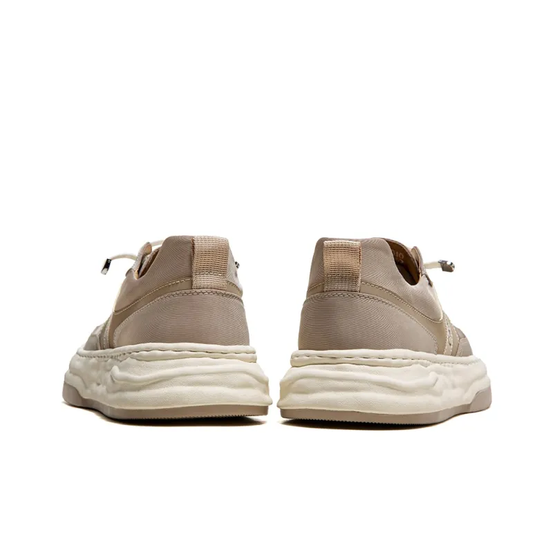 CAMEL Low-Top Skateboard Shoes Men's-8