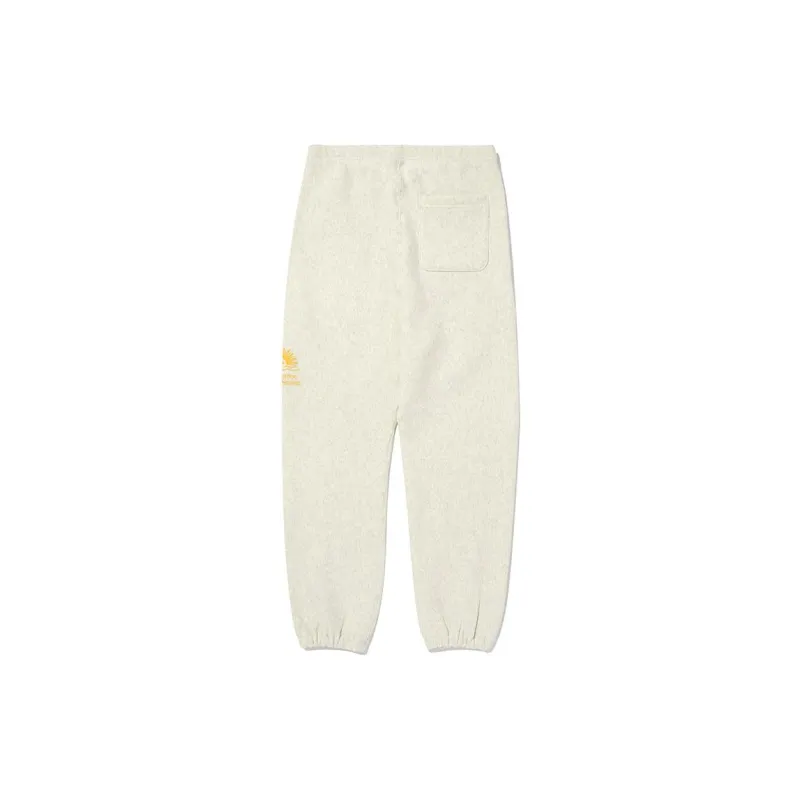 Champion x Hello Sunrise X Reverse Weave Casual Pants Unisex Cream-1