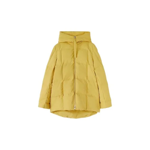 JIL SANDER Down Jackets Women's Olive Yellow