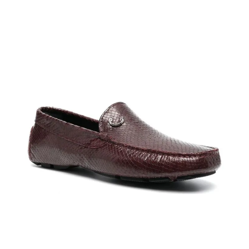 Just Cavalli Beanie Shoes Men's Burgundy-2