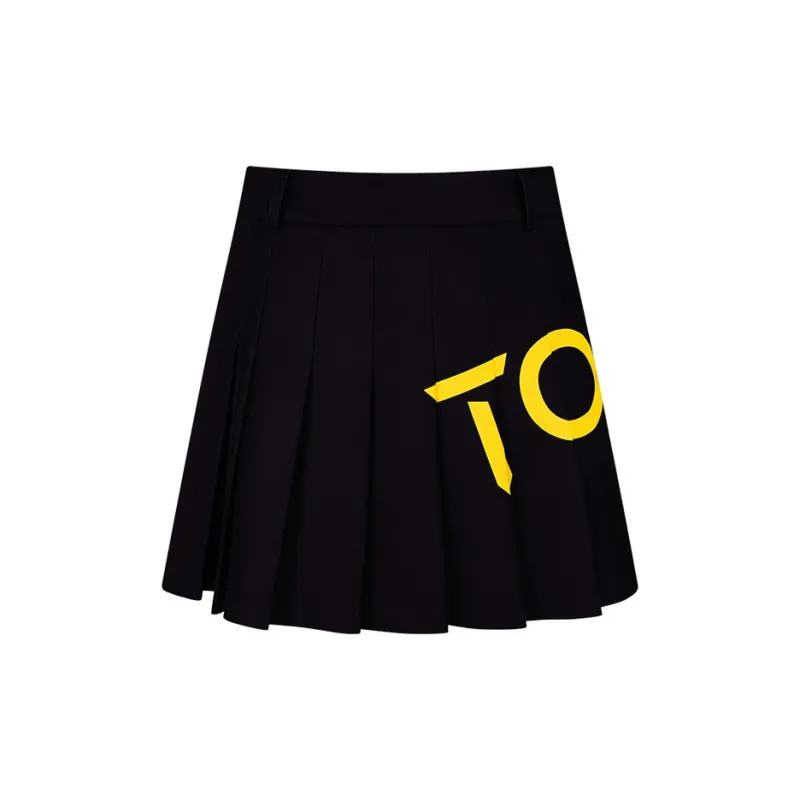 EUROPEAN TOUR Casual Short Skirts Fall Women's Black-4