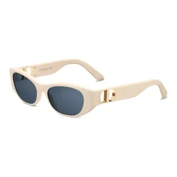 DIOR Acetate Butterfly Sunglasses Women's Light Pink