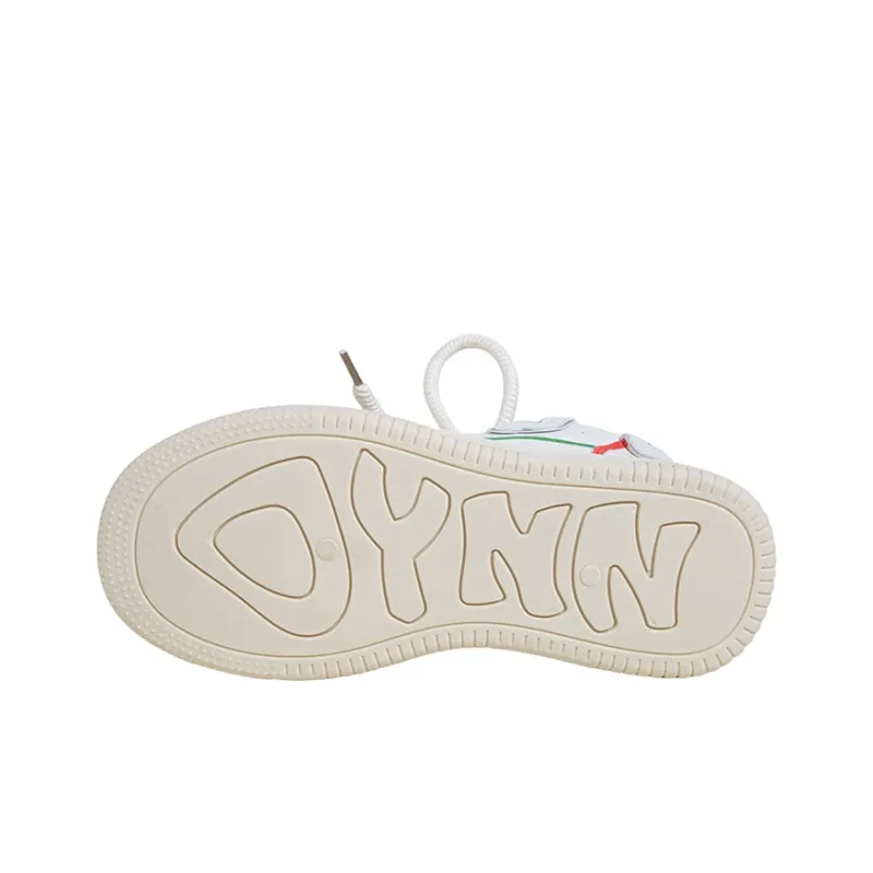 OYNN Young Baby Series Skateboard Shoes Women's Low Top Beige-6
